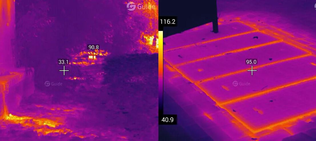 紅外熱成像儀供熱管道“體檢”忙！西北某大型熱電廠用它查漏